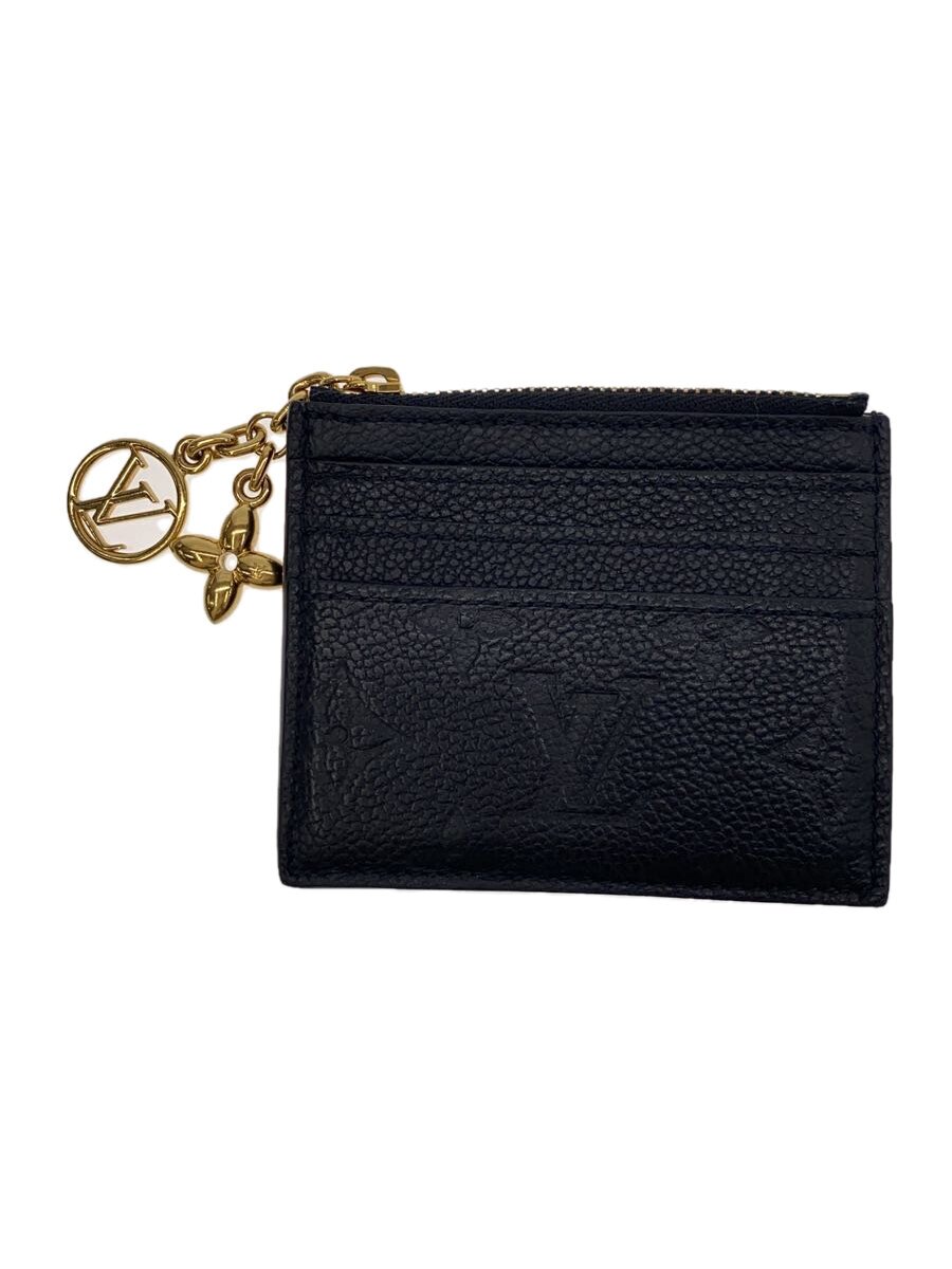 【中古】LOUIS VUITTON◆コインケース/レザー/BLK/メンズ/M82639【服飾雑貨他】