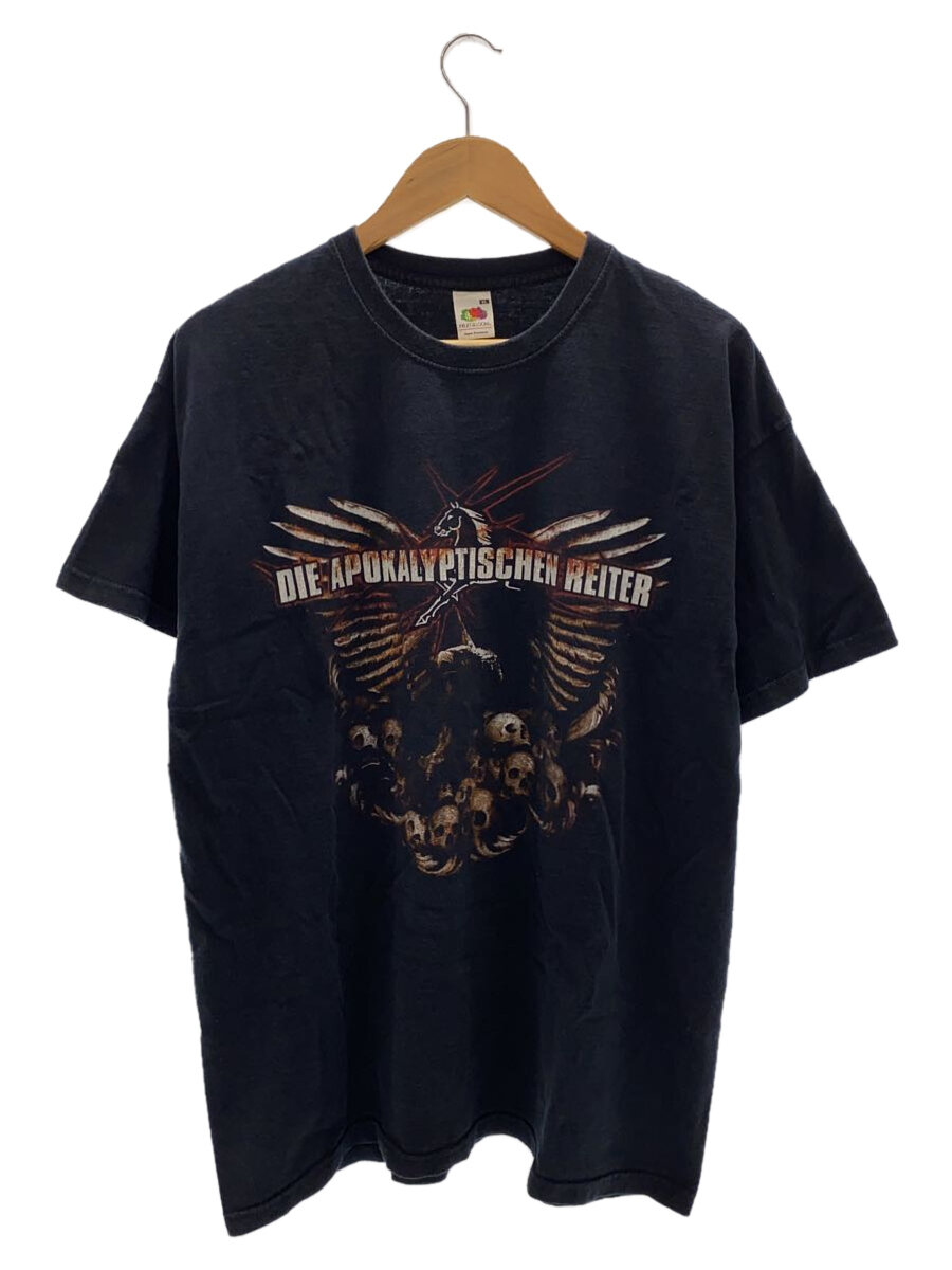 【中古】FRUIT OF THE LOOM◆プルオーバー/XL/綿織物/BLK/die apokalyptischen reiter/? NULL ?【メンズウェア】