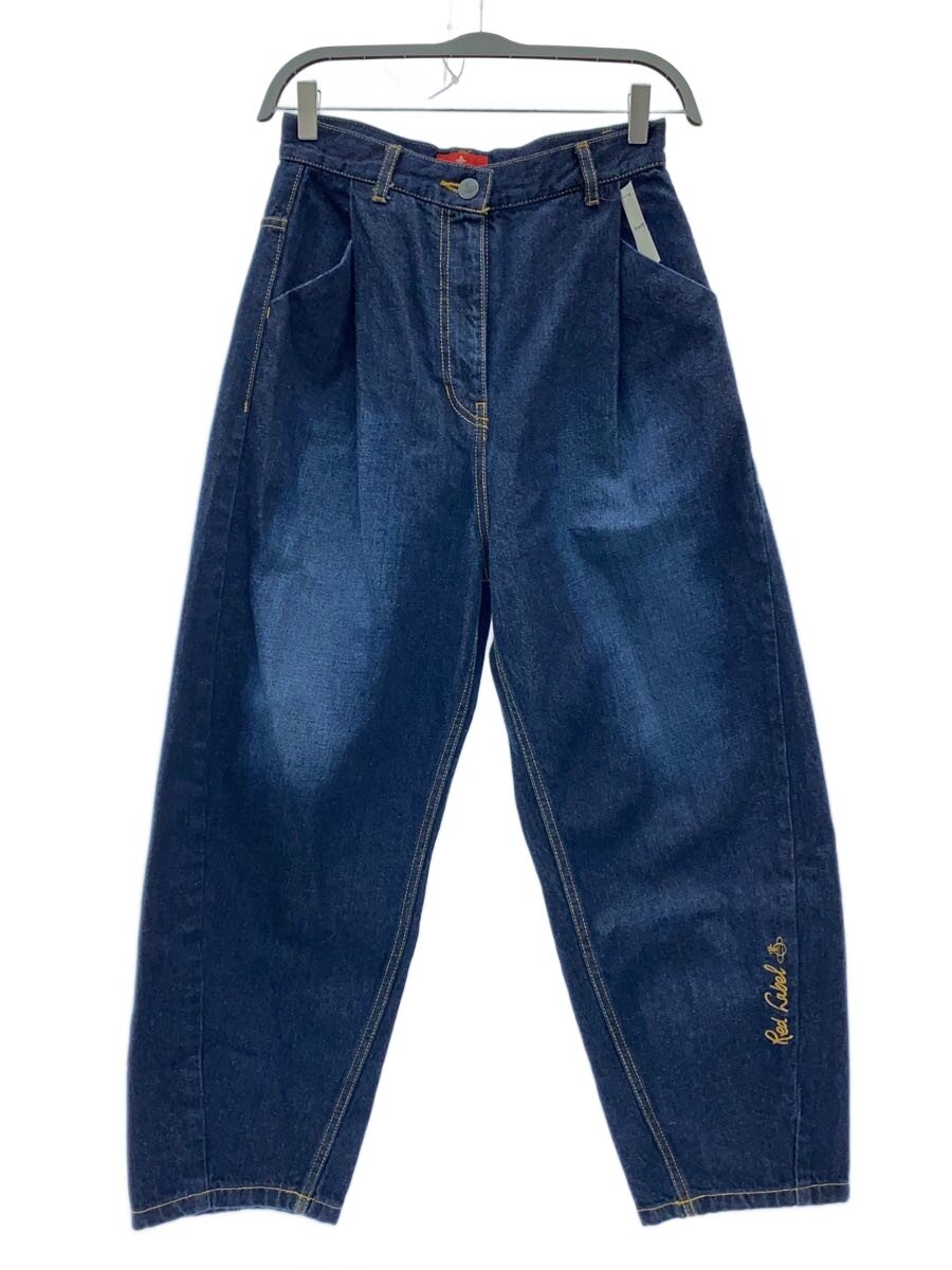 【中古】Vivienne Westwood RED LABEL◆下つ方/M/ジーンズ/NVY/無地//【メンズウェア】