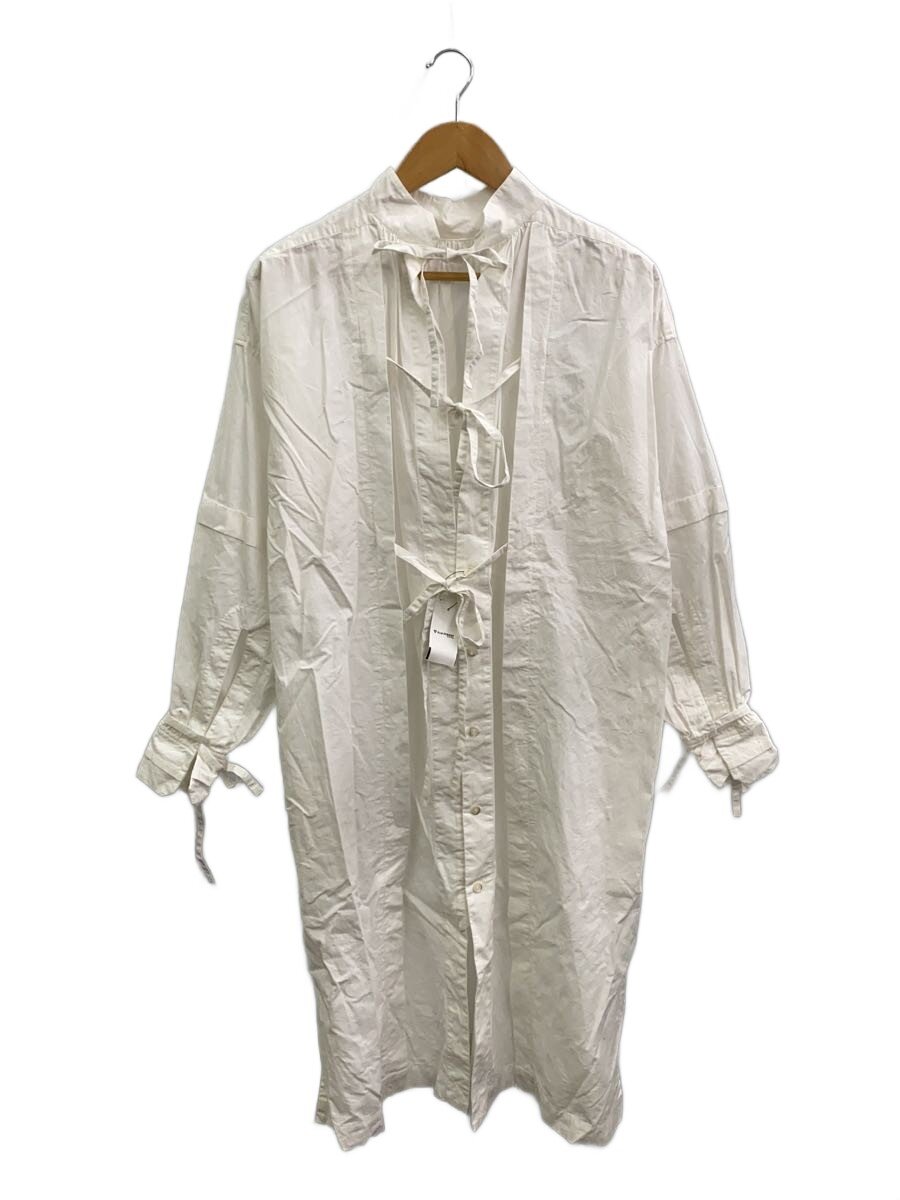 【中古】the last flower of the afternoon/花の冠yd/長袖衣装/綿織物/WHT【レディース御召しもの】
