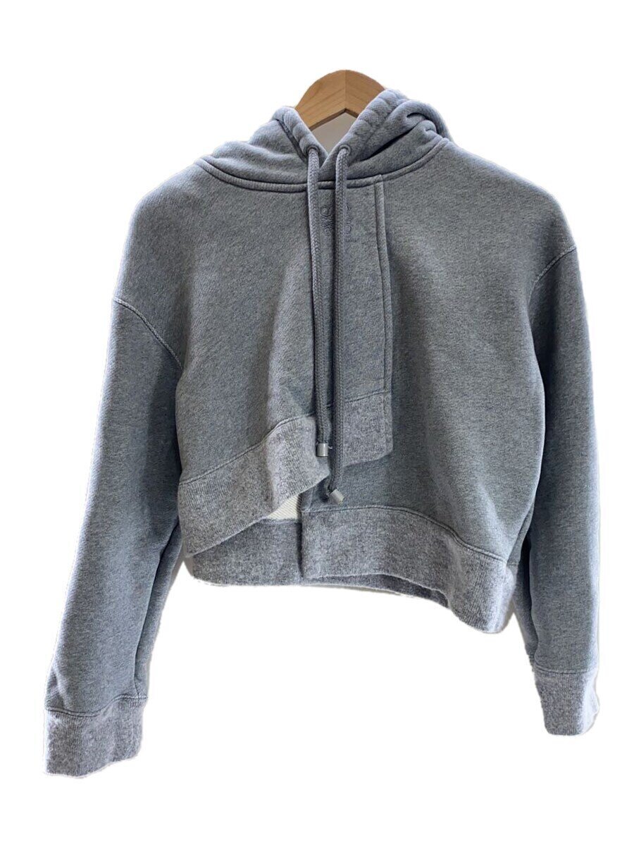 【中古】LOEWE◆パーカー/S/羊毛/GRY/無地/S539Y25X23【レディースお召しもの】