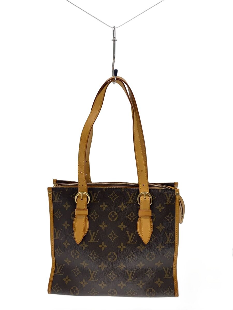 【中古】LOUIS VUITTON◆ポパンクール・オ_モノグラム・帆布/PVC/BRW【御徒面子】
