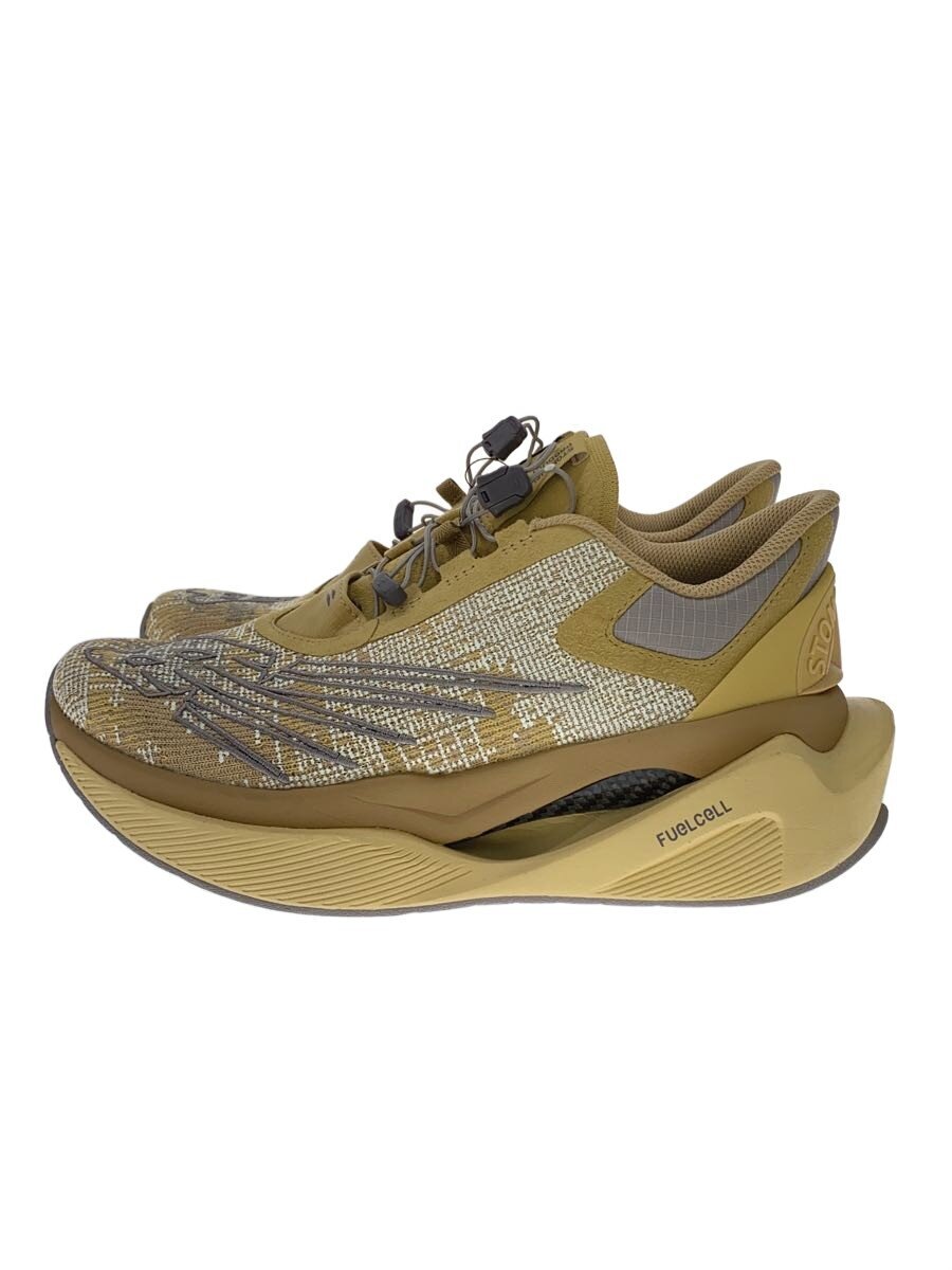 【中古】NEW BALANCE◆FuelCell C_1/ローカットスニーカー/27.5糎/BEG/MSRCXST【シューズ】