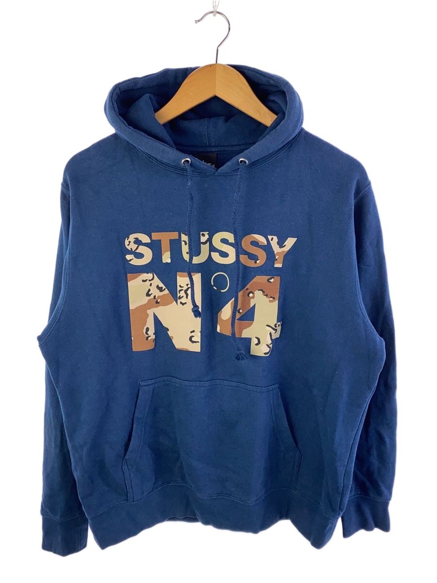 【中古】STUSSY◆パーカー/M/綿織物/NVY//【メンズウェア】