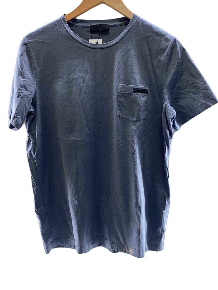 【中古】PRADA◆ティーシャツ/M/綿織物/GRY/無地/UJN0036【レディース御召しもの】