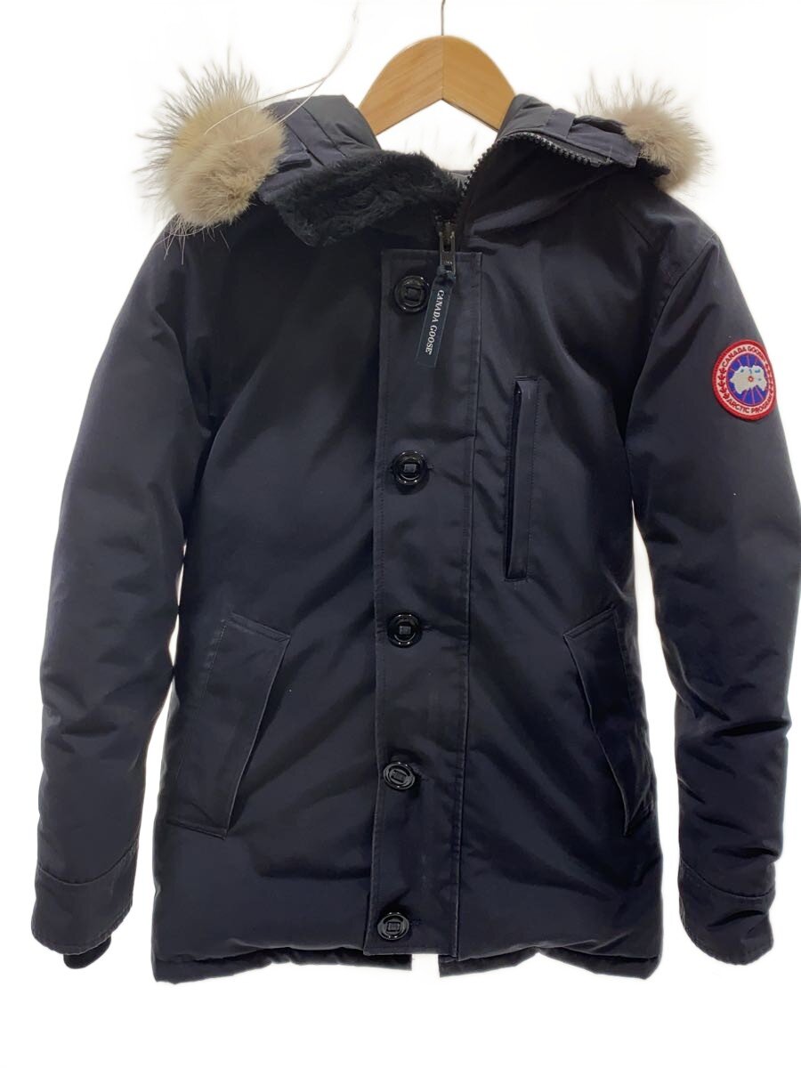 【中古】CANADA GOOSE◆ダウンジャケット/XS/ポリエステル/NVY/無地/3438JM R【メンズウェア】|2nd STREET 店