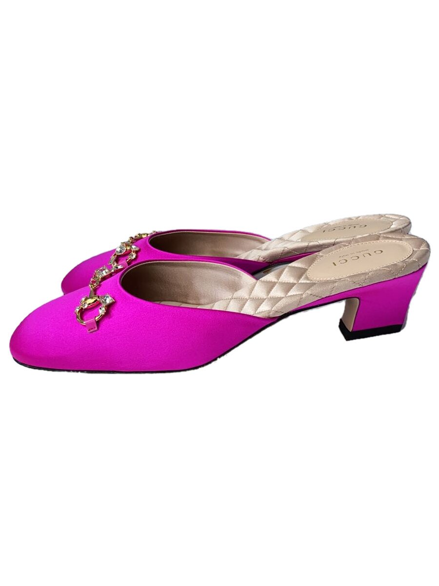 【中古】GUCCI◆WMNS 1955 Horsebit Mule/ホースビットローファーミュール【シューズ】