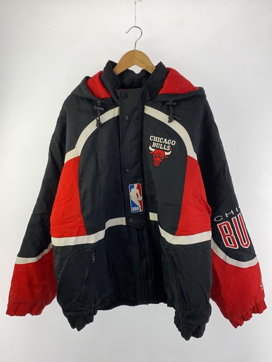 【中古】LOGO ATHLETIC◆CHICAGO BULLS/ジャケット/XL/--/BLK/無地【メンズウェア】|2nd STREET 店