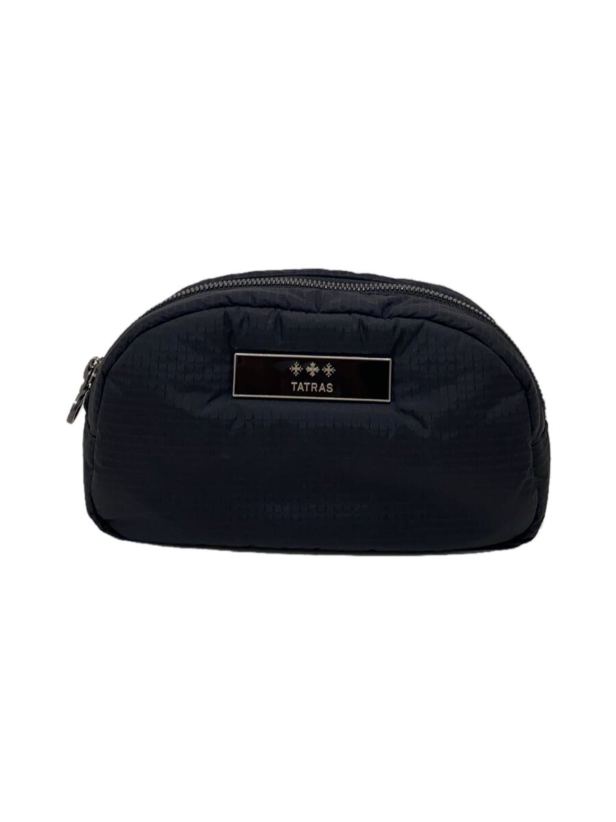 【中古】TATRAS◆合切袋/黒いこと//【御徒面子】