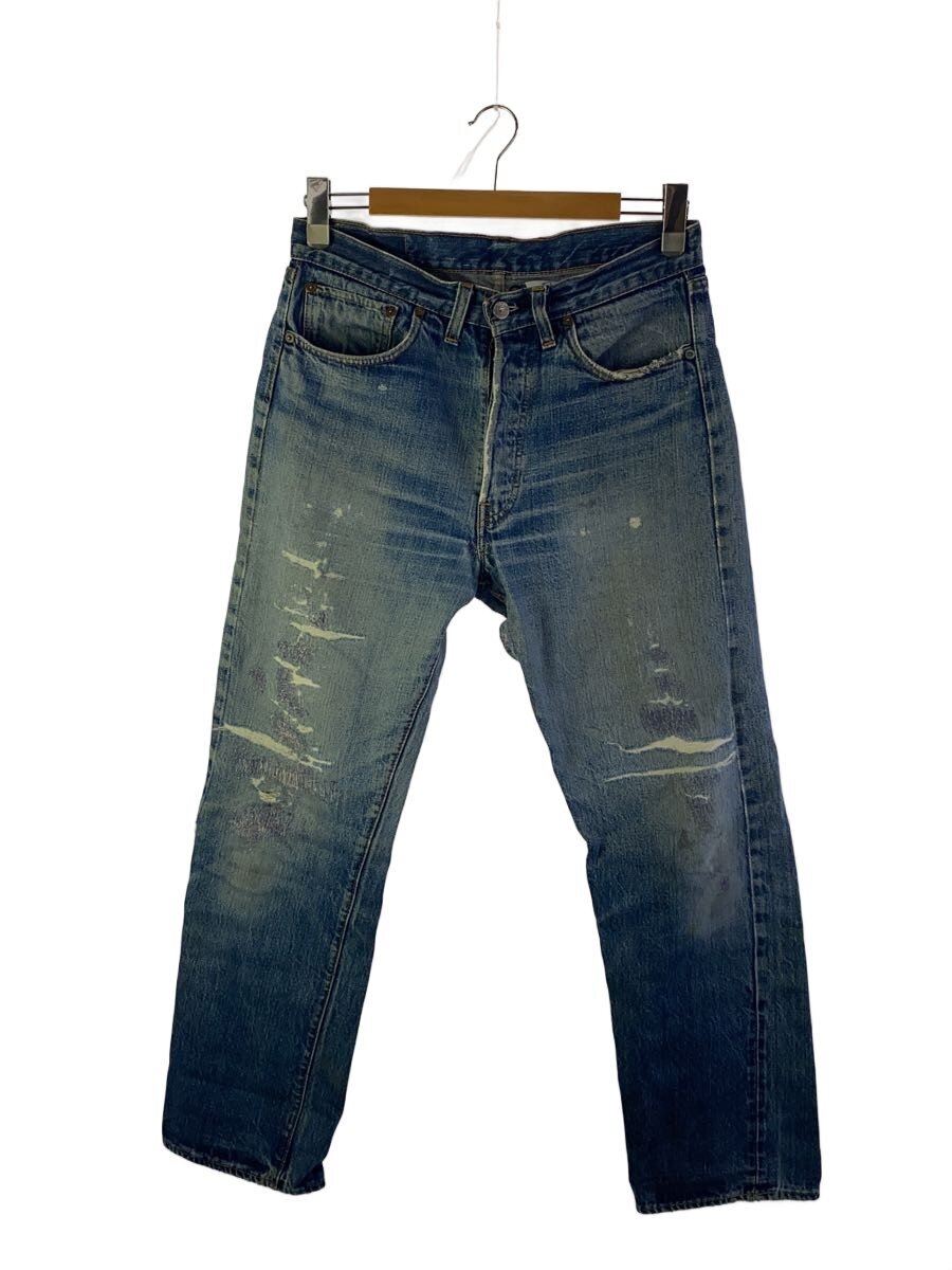 【中古】Levi’s◆引っ切り無いズボン下/ジーンズ/IDG/無地【メンズウェア】