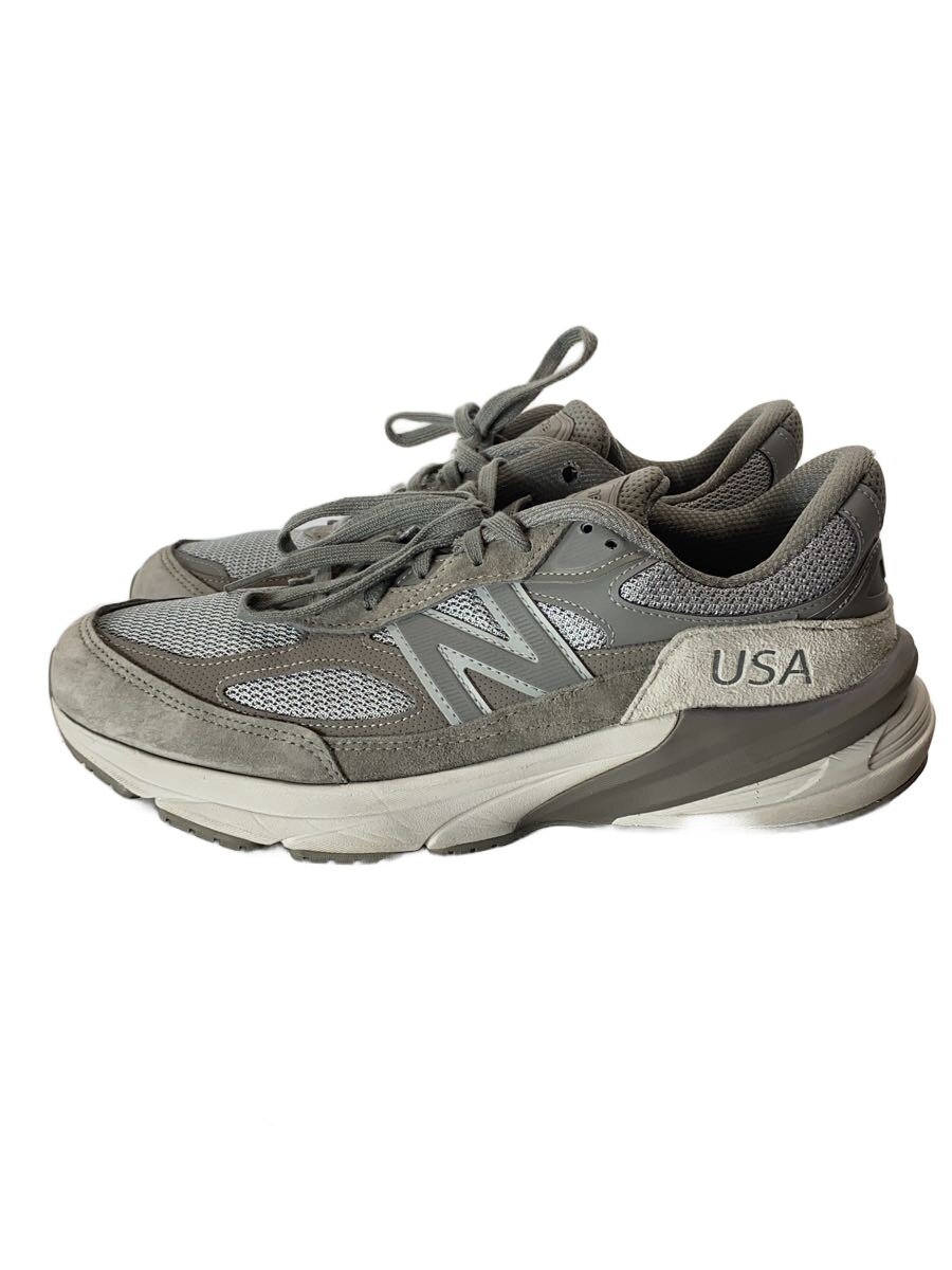【中古】NEW BALANCE◆M990WT6/WTAPS/ダブルタップスコラボ/薄墨色/28珊/GRY【シューズ】