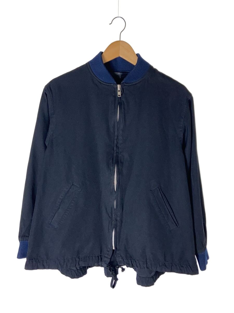 【中古】COMME des GARCONS COMME des GARCONS◆ジャケット/S/ポリエステル/ネイビー/RL-J046/Aライン/ボンバージャケット【メンズウェア】|2nd STREET 店