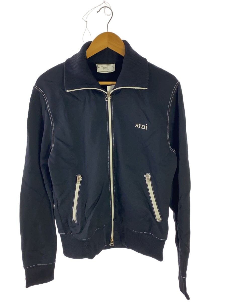 【中古】ami alexandre mattiussi◆プルオーバー/M/ナイロン/BLK/E19J02.742【メンズウェア】