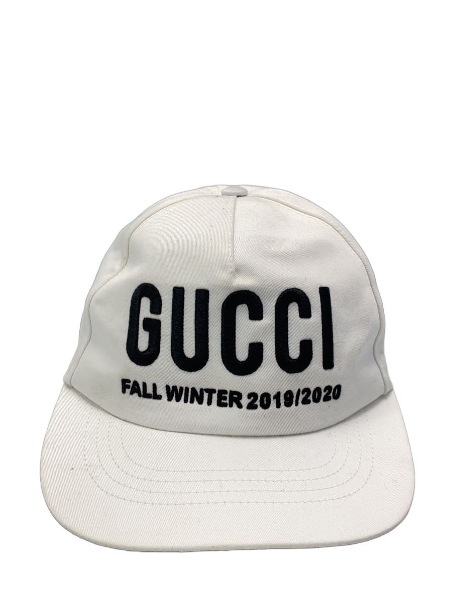 【中古】GUCCI◆ベースボールキャップ/FREE/ホワイト/569211 3H49【服飾雑貨他】｜2ｎｄ STREET 店