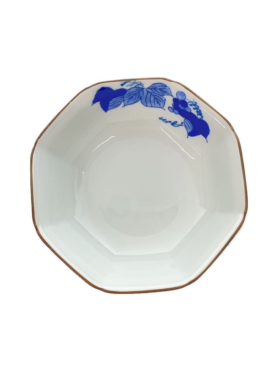 【中古】深川製磁◆皿/5点仕掛ける/BLU【勝手もと設備】