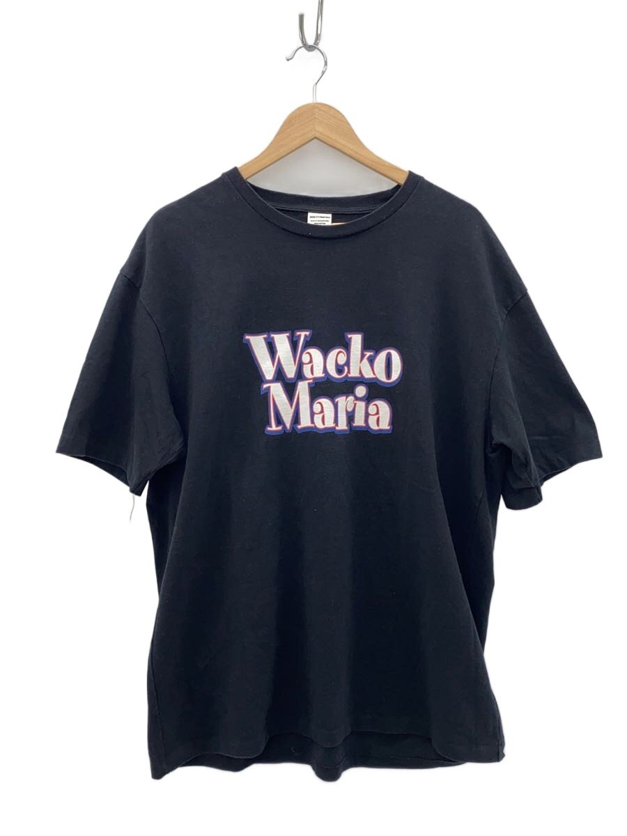 【中古】WACKO MARIA◆プルオーバー/L/綿織物/BLK【メンズウェア】