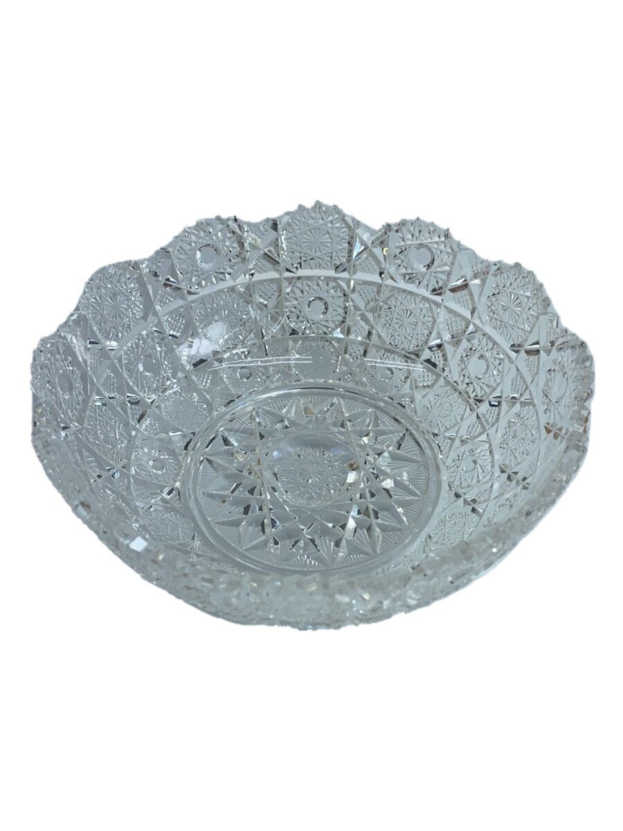 【中古】江戸切子◆鉢/CLR【キッチン用品】