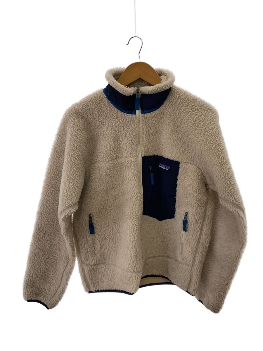 【中古】patagonia◆クラシック・レトロX・上衣_ベージュ/S/ポリエステル/BEG【メンズウェア】