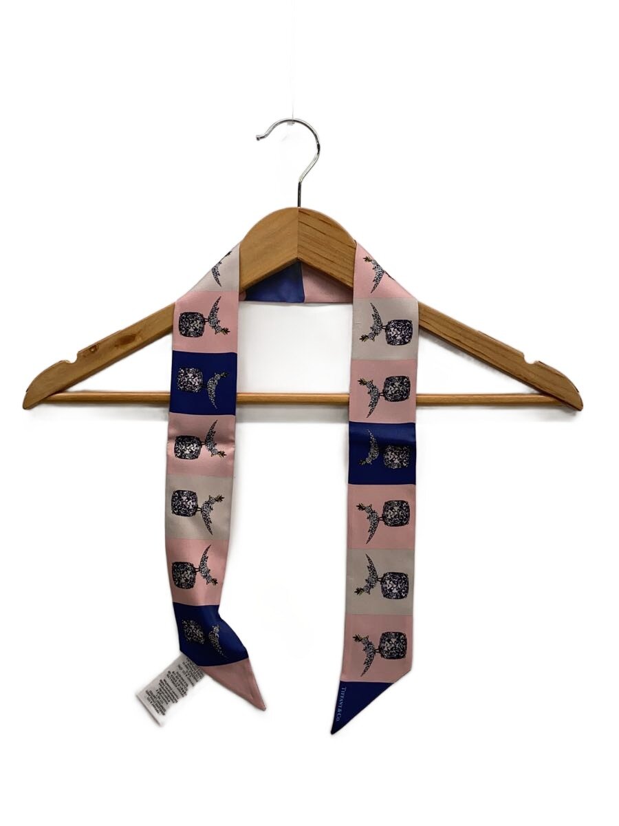 【中古】TIFFANY\u0026Co.◆えり巻き/地絹/マルチ色つや/総柄/レディース/72333454【服飾雑貨他】