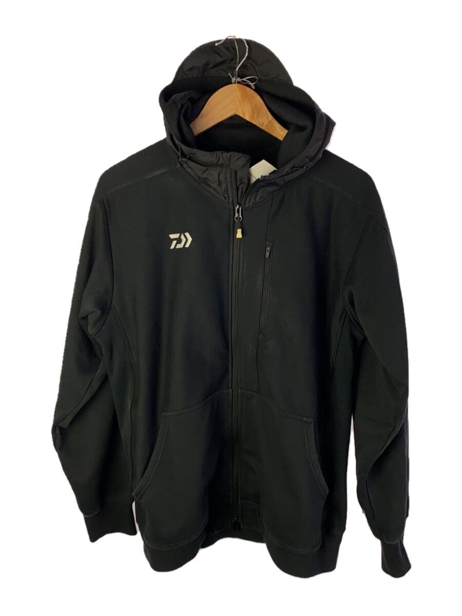 【中古】DAIWA◆ブレスマジックR キャストサポートジップパーカー/XL/ポリエステル/黒いこと/DE-81054J//【メンズウェア】