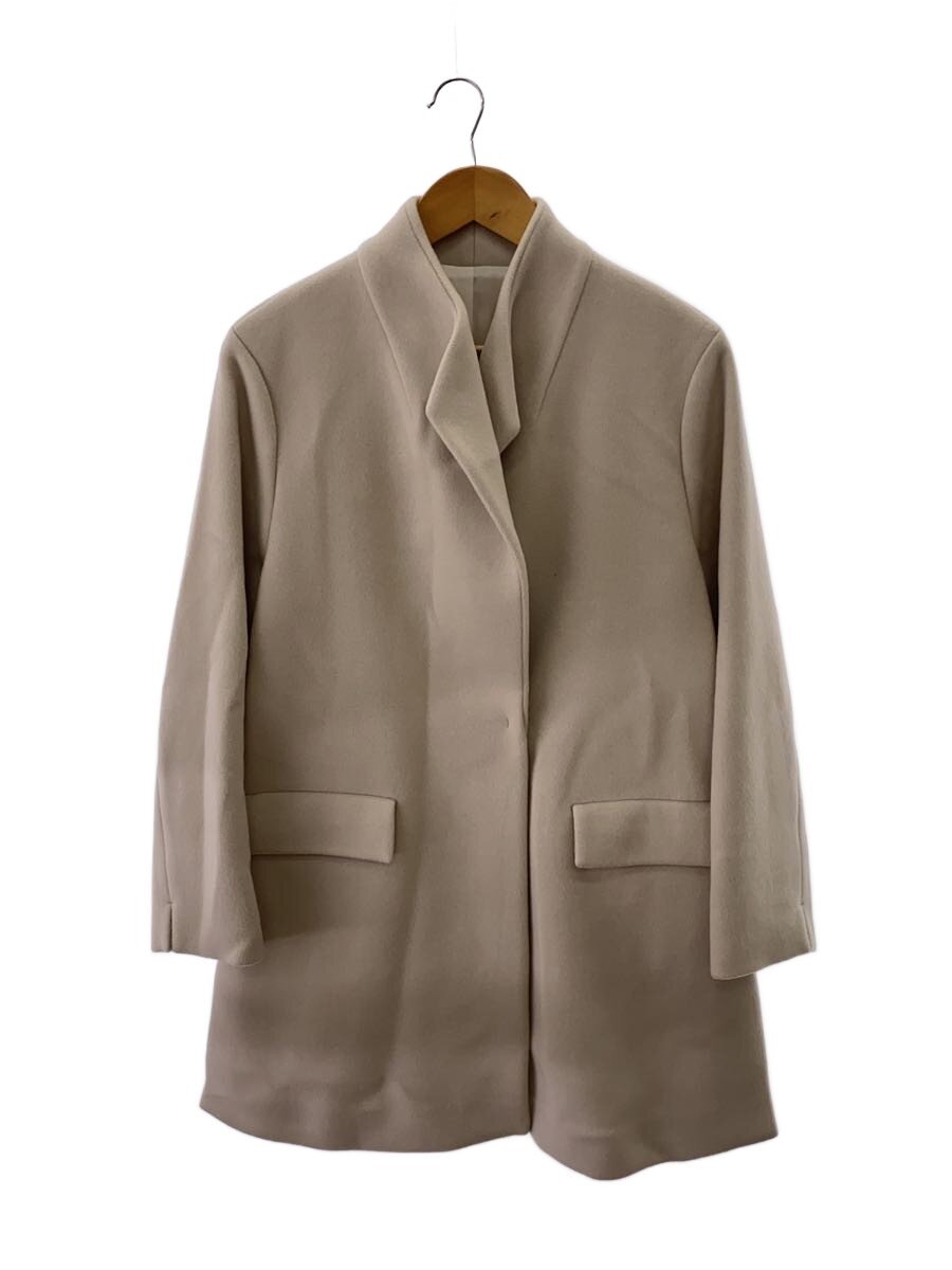 【中古】COMME CA ISM◆エアボリュームダブルクロスコート/9/羊毛/BEG/15-26WI05【レディース御召しもの】
