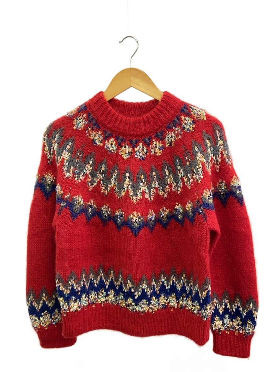 【中古】Coohem◆MOHAIR NORDIC KNIT SWEATER/モヘヤノルディックニットセーター/M/10-183-007【レディースウェア】|2nd STREET 店