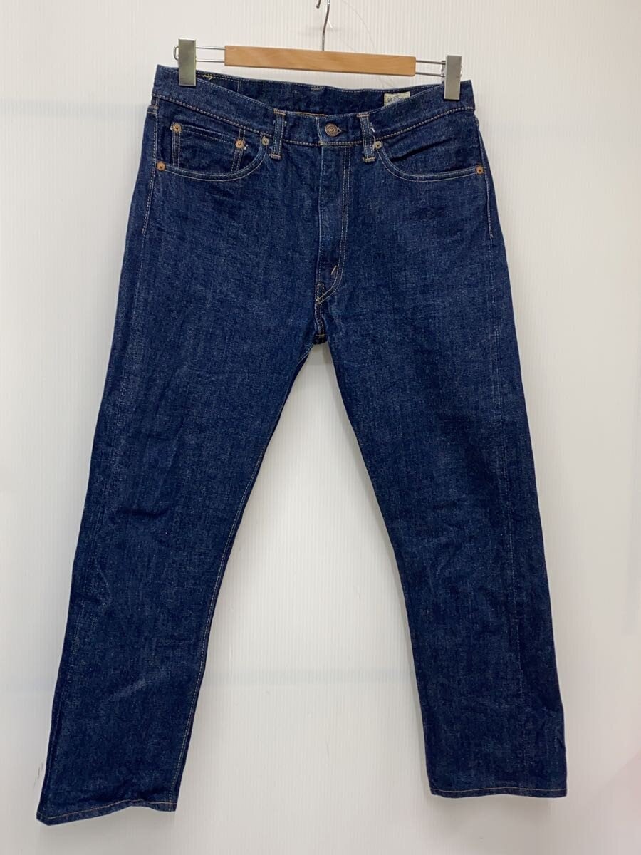 【中古】orSlow◆Lot107/ストレートパンツ/M/デニム/IDG/無地【メンズウェア】｜2ｎｄ STREET 店