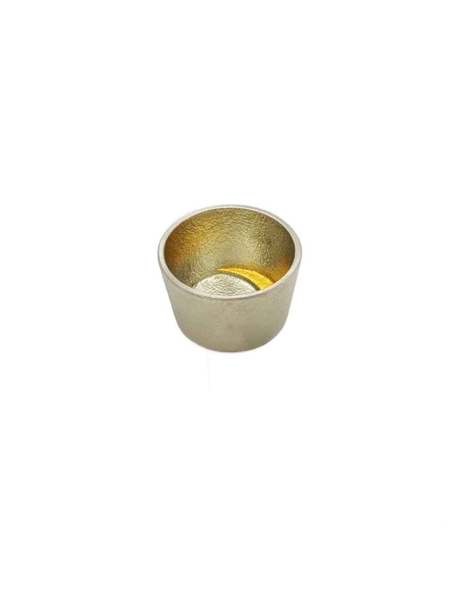 【中古】能作◆ノウサク/ぐい呑-月-金箔/錫/和食器その他/SLV/511281【キッチン用品】