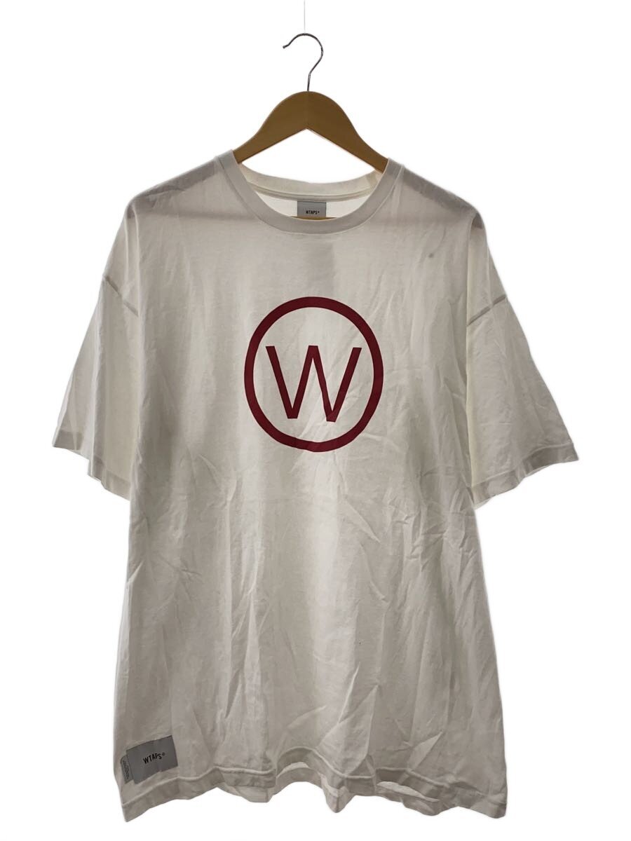 【中古】WTAPS◆24SS/BIRTH SS COTTON/4/綿織物/WHT/刷り上げる【メンズウェア】
