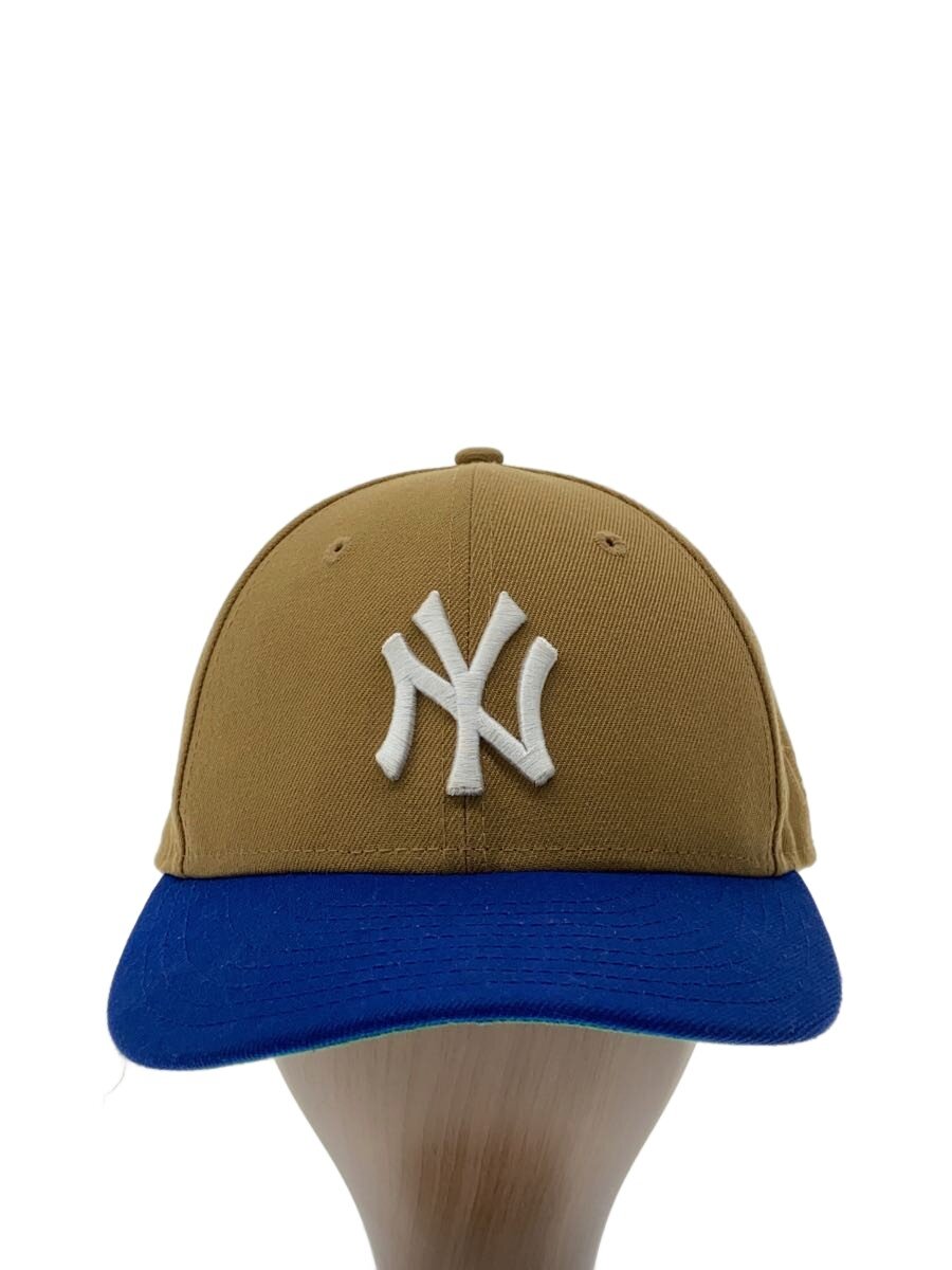 【中古】NEW ERA◆鳥打ち帽/--/ポリエステル/駱駝/メンズ【服飾雑貨他】