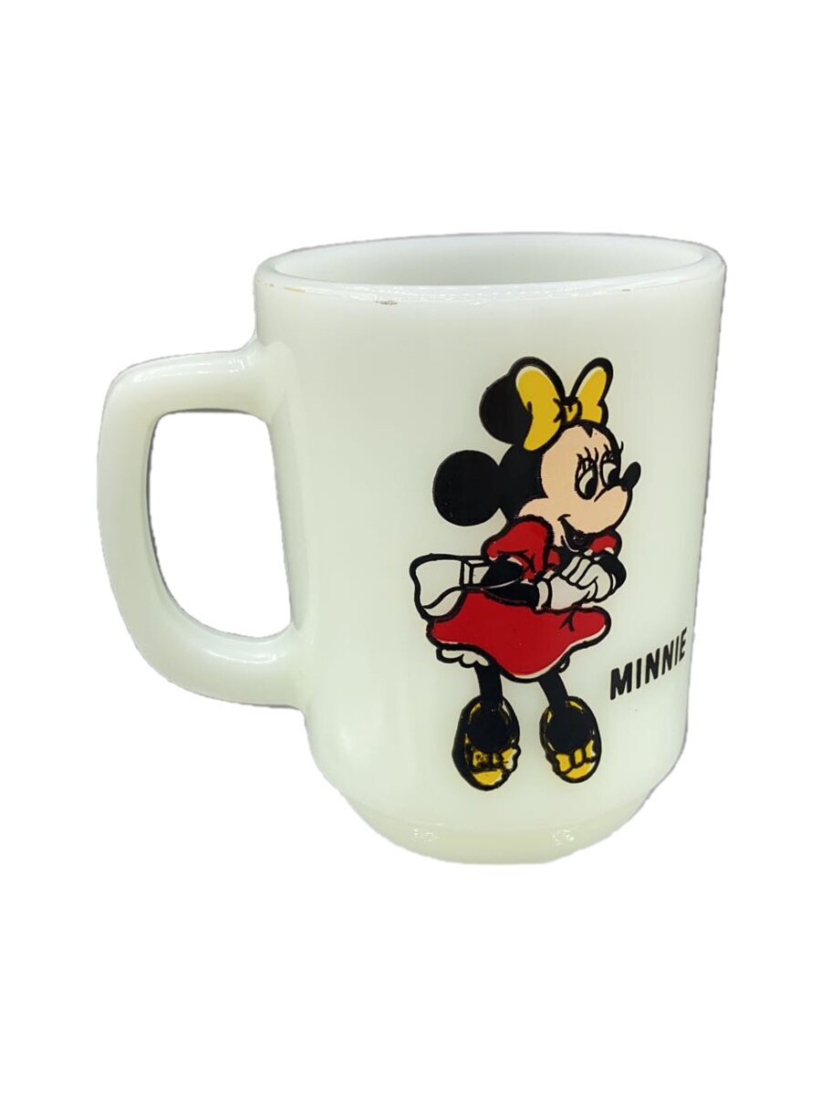 【中古】Fire King◆ミニーチャン/ミッキーマウス/カップ///【キッチン用品】