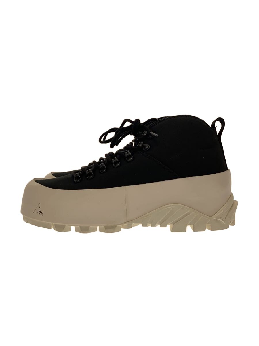 【中古】ROA◆CVO Sneaker Boot/ローカットスニーカー/43/BLK/帆布/CVFA30-001【シューズ】
