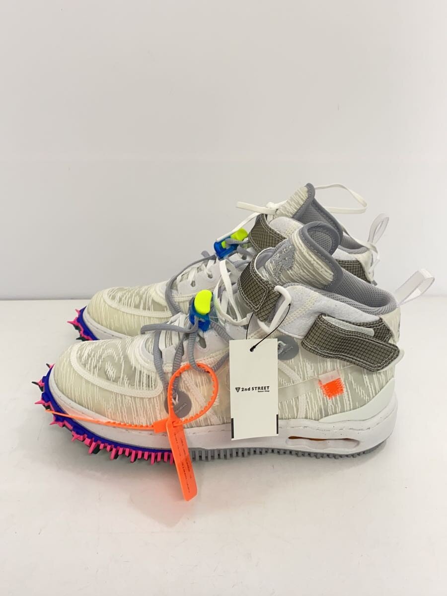 【中古】NIKE◆AIR FORCE 1 MID SP_空軍 1 ミッド SP/27糎/WHT【シューズ】