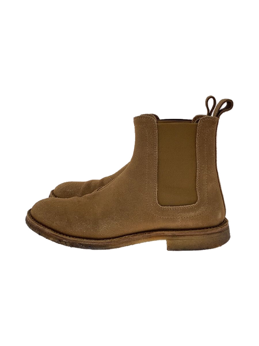 【中古】BOTTEGA VENETA◆サイドゴアブーツ/39.5/BEG/スウェード【シューズ】|2nd STREET 店