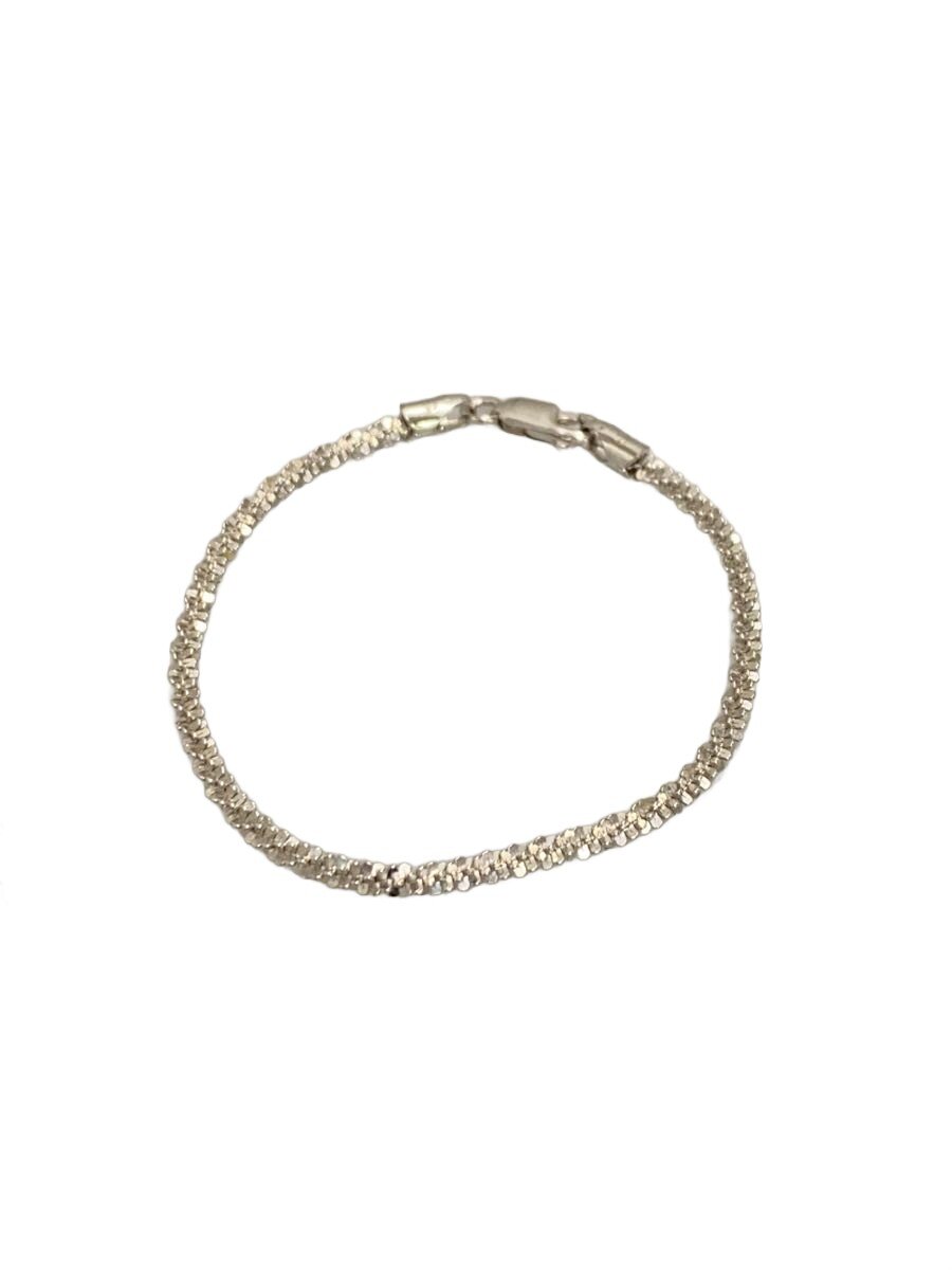 【中古】AVALANCHE GOLD\u0026JEWELRY◆腕輪/SV925/SLV/メンズ【服飾雑貨他】