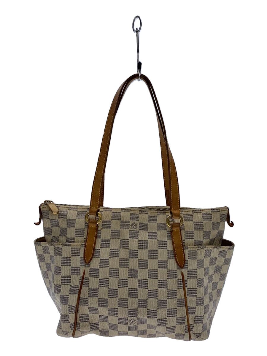 【中古】LOUIS VUITTON◆トータリーMM_ダミエ・アズール_WHT/PVC/WHT/N51262【バッグ】｜2ｎｄ STREET 店