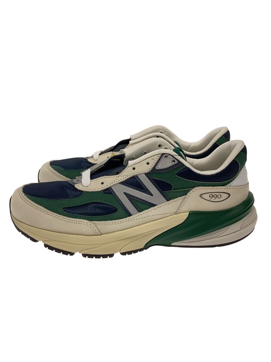 【中古】NEW BALANCE◆U990/緑であること/27珊/GRN【シューズ】
