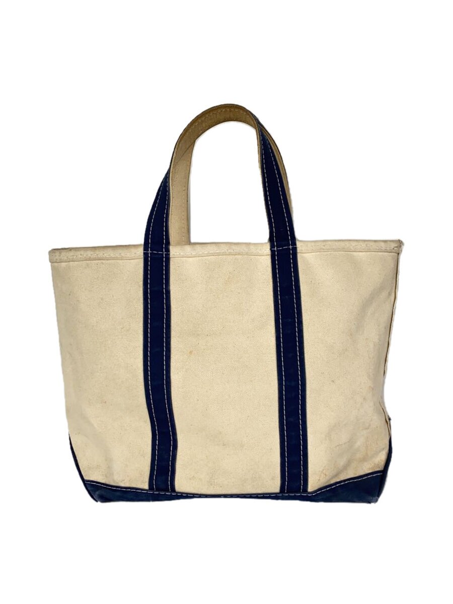 【中古】L.L.Bean◆90s/OBAT AND TOTE/ZIP印字機/キャンバストートバッグ/白いこと【御徒面子】