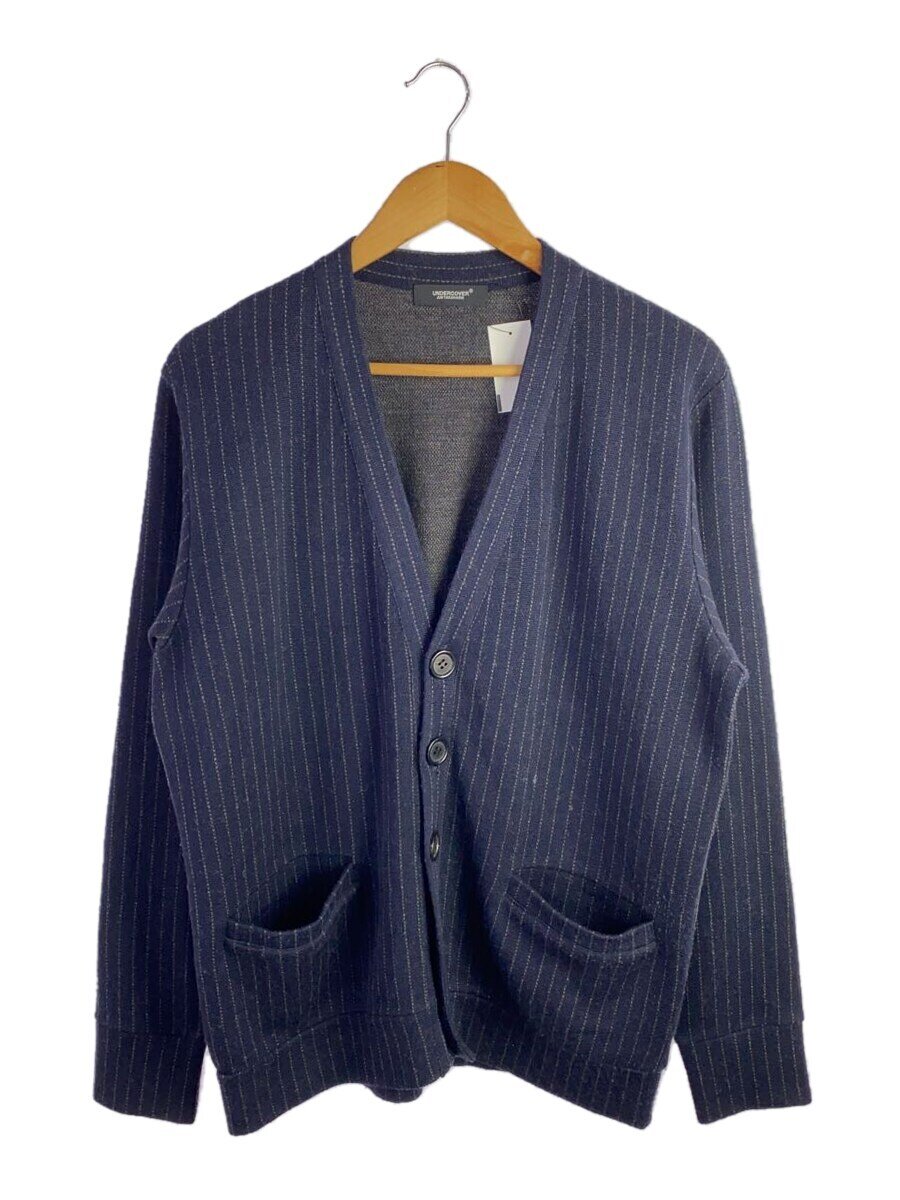 【中古】UNDERCOVER◆ジレー(朦々たる)/3/アクリル樹脂/米国海軍/縞模様/UC1B4905-2//【レディース御召しもの】