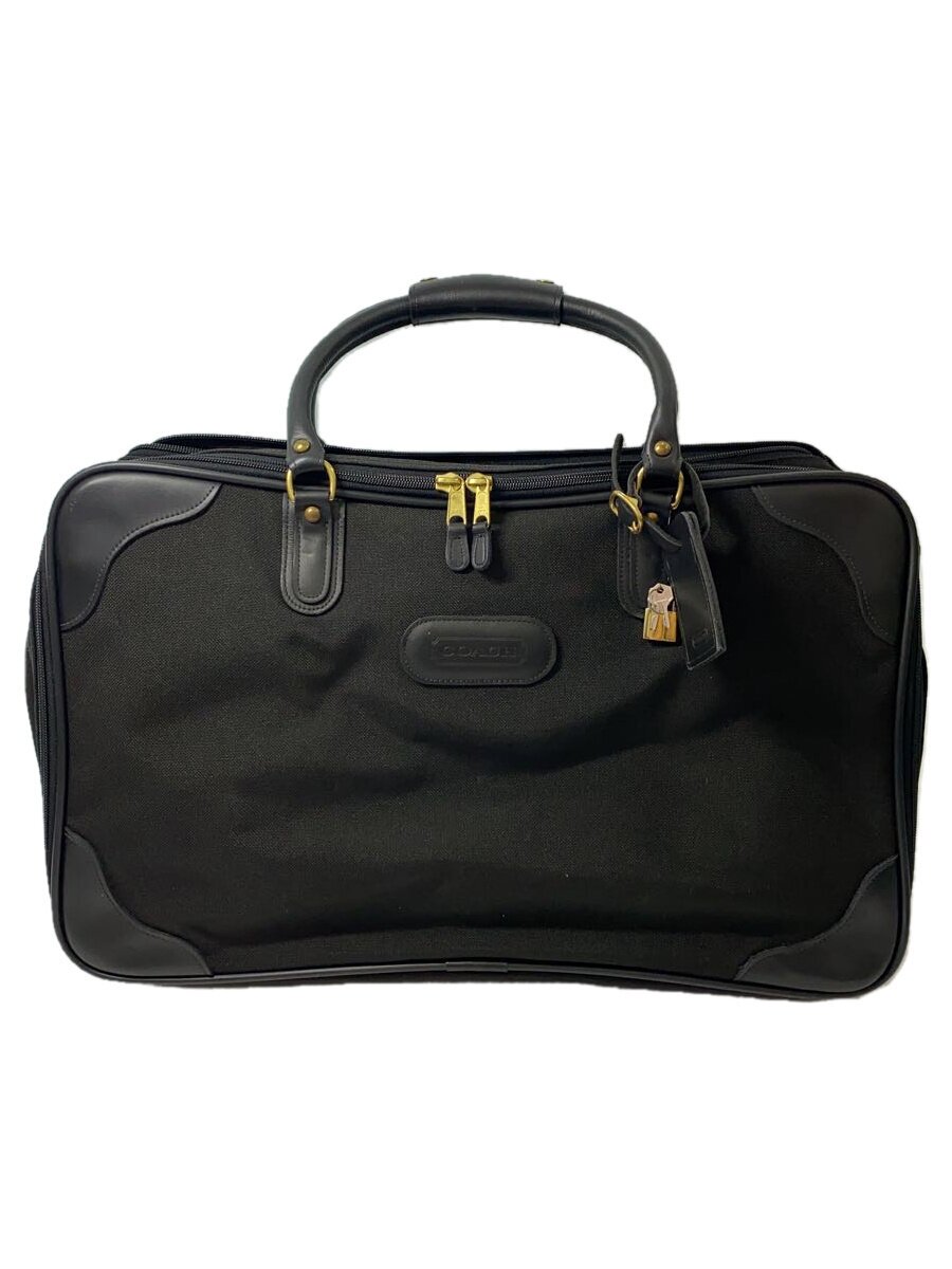 【中古】COACH◆ボストンバッグ/キャンバス/BLK【バッグ】｜2ｎｄ STREET 店