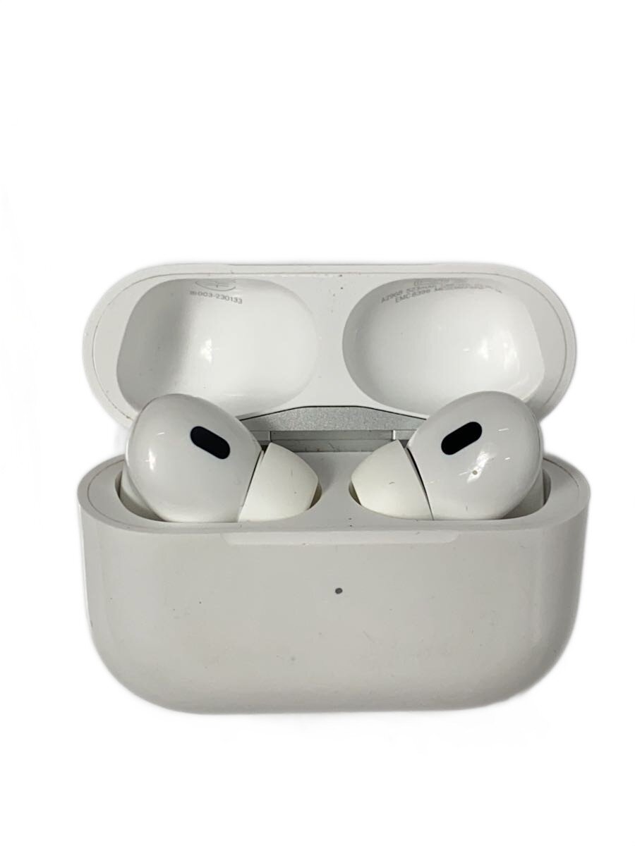 【中古】Apple◆AirPods Pro 第2時人 MagSafe申し受ける容れものUSB-C A2968/3047/3048/3049【家電・視覚的・オーディオ】