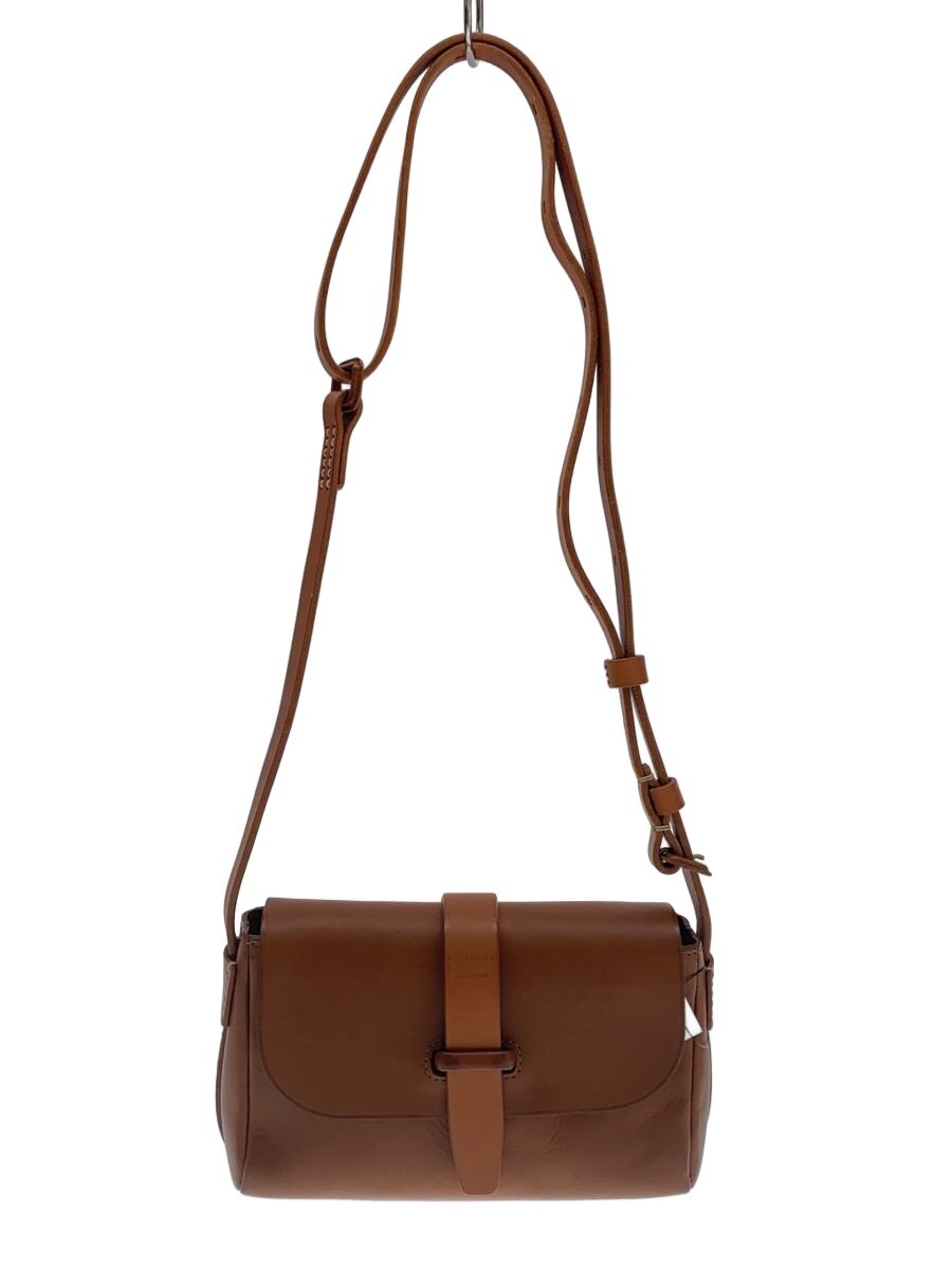 【中古】GENTEN◆サドルベルトショルダーバッグ/レザー/CML【バッグ】｜2ｎｄ STREET 店 16,315円