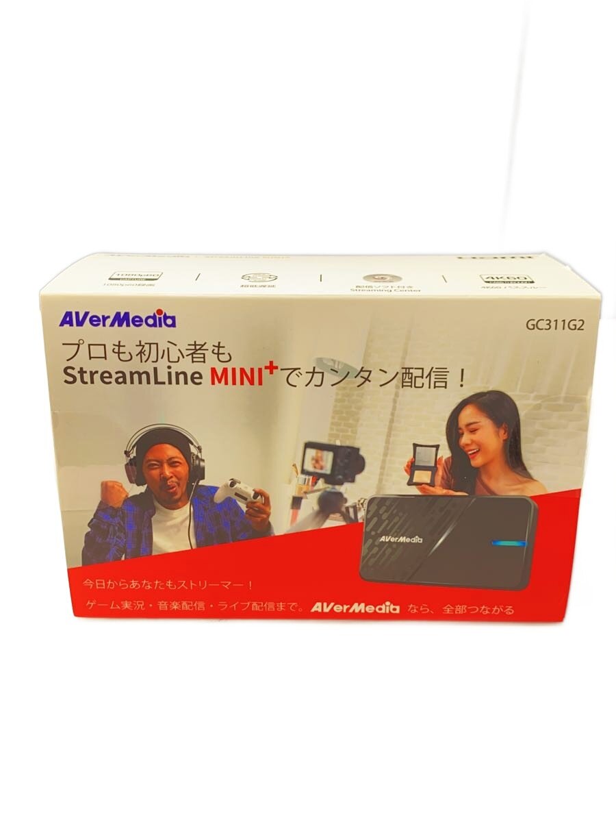 【中古】AverMedia◆StreamLine MINI+/マイコン境界線の外側備品/GC311G2【マイコン】