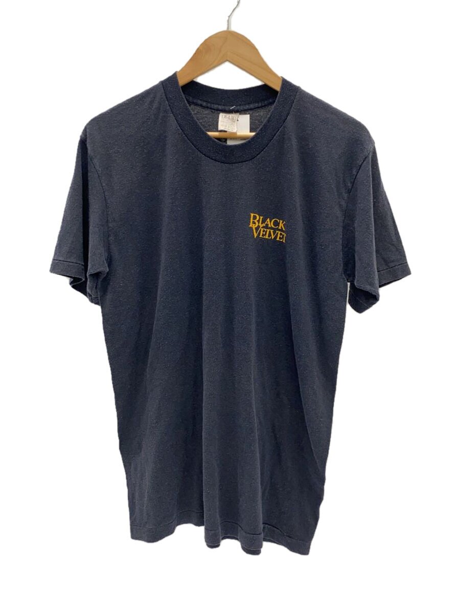 【中古】会社組織T/black velvet/ウィスキー/シングル編み目/プルオーバー/XL/綿織物/BLK/刷り上げる【メンズウェア】