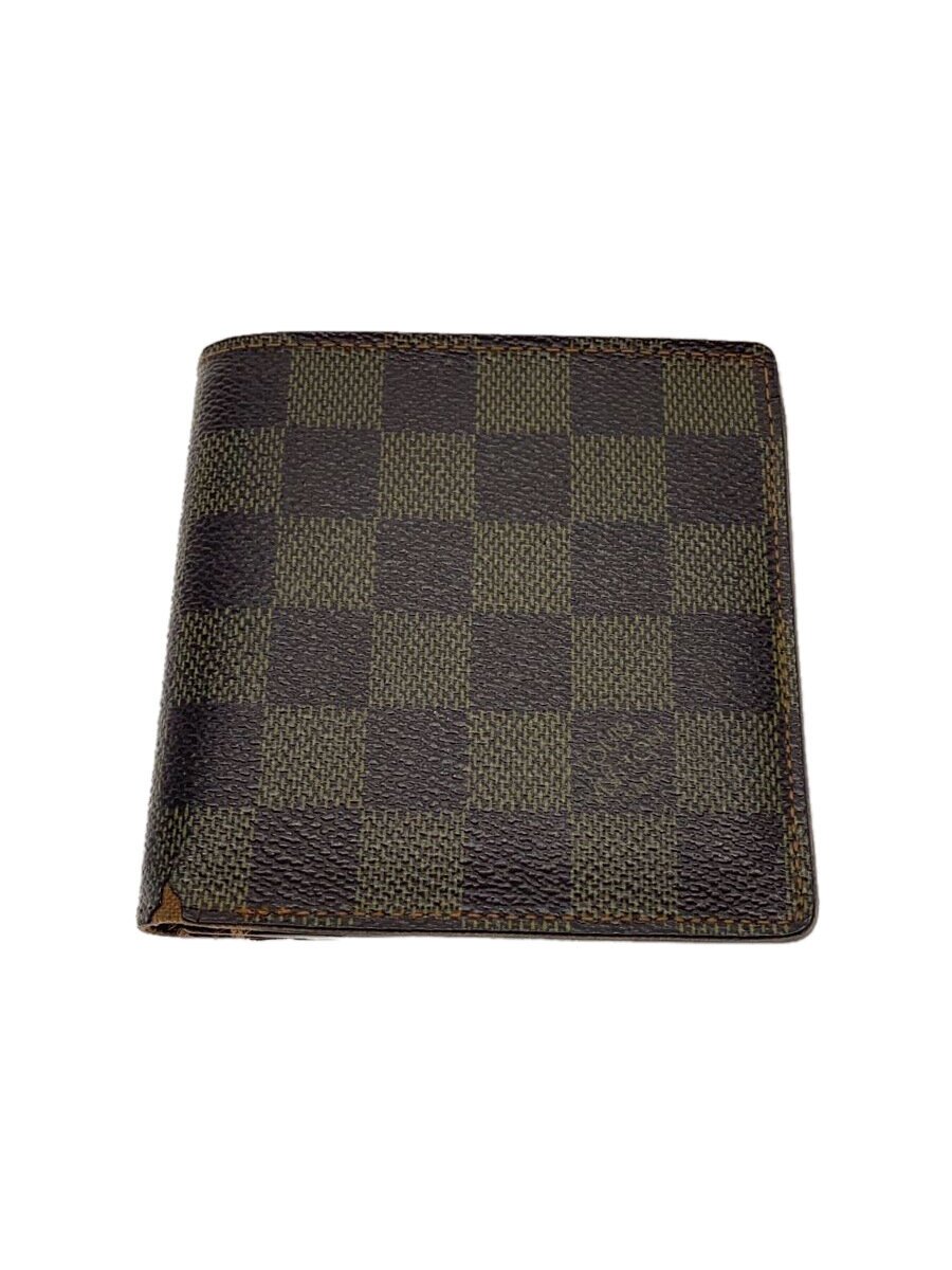 【中古】LOUIS VUITTON◆ポルト・フォイユ・マルコ_モノグラム・帆布_BRW/PVC/BRW/総柄/メンズ【服飾雑貨他】 バッグ・小物・ブランド雑貨-その他