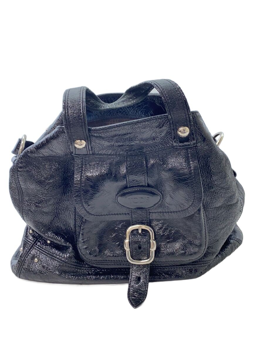 【中古】TOD&rsquo;S◆ショルダーバッグ/レザー/BLK【バッグ】｜2ｎｄ STREET 店