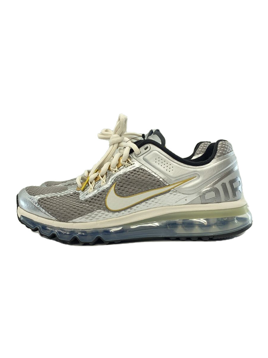 【中古】NIKE◆AIR MAX 2013_大気圏マックス 2013/26.5糎/しろがね色//【シューズ】