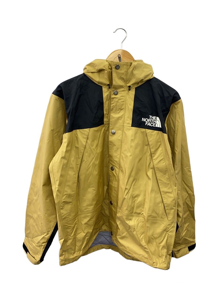 【中古】THE NORTH FACE◆MOUNTAIN RAINTEX JACKET_マウンテンレインテックスジャケット/L/ナイロン/BEG//【メンズウェア】