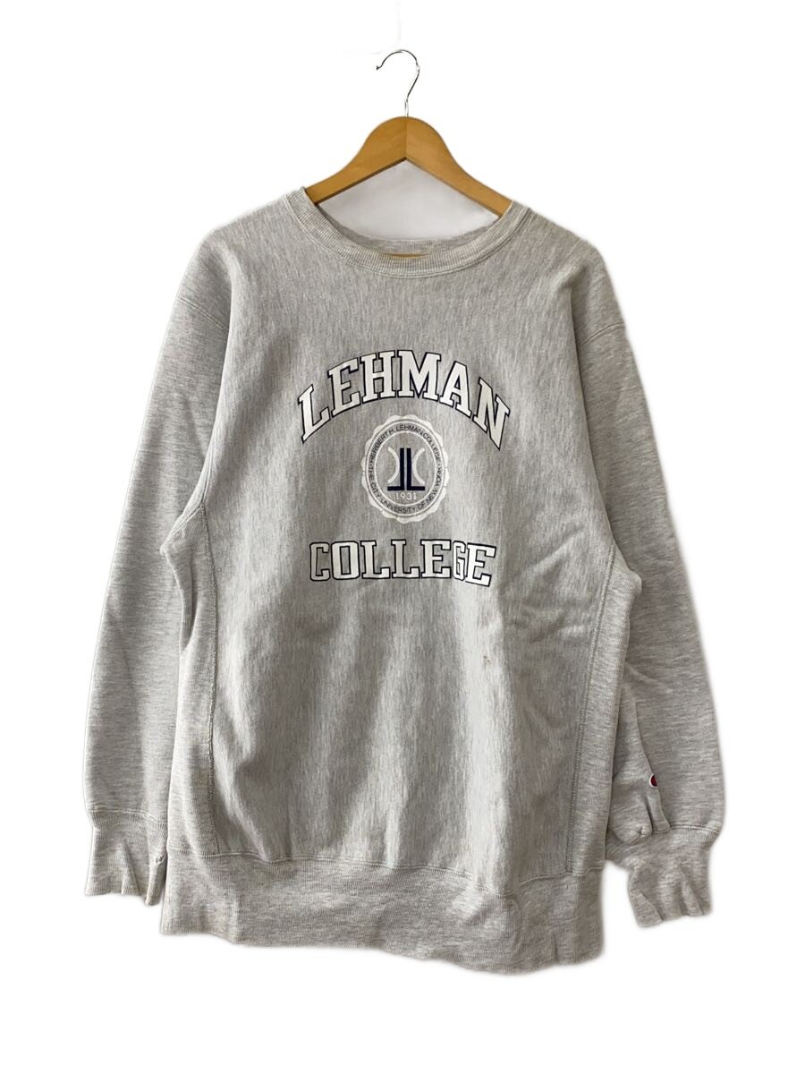 【中古】Champion◆90S/刺繍タグ/LEHMAN/リペア有/XXL/コットン/GRY/? NULL ?【メンズウェア】|2nd STREET 店