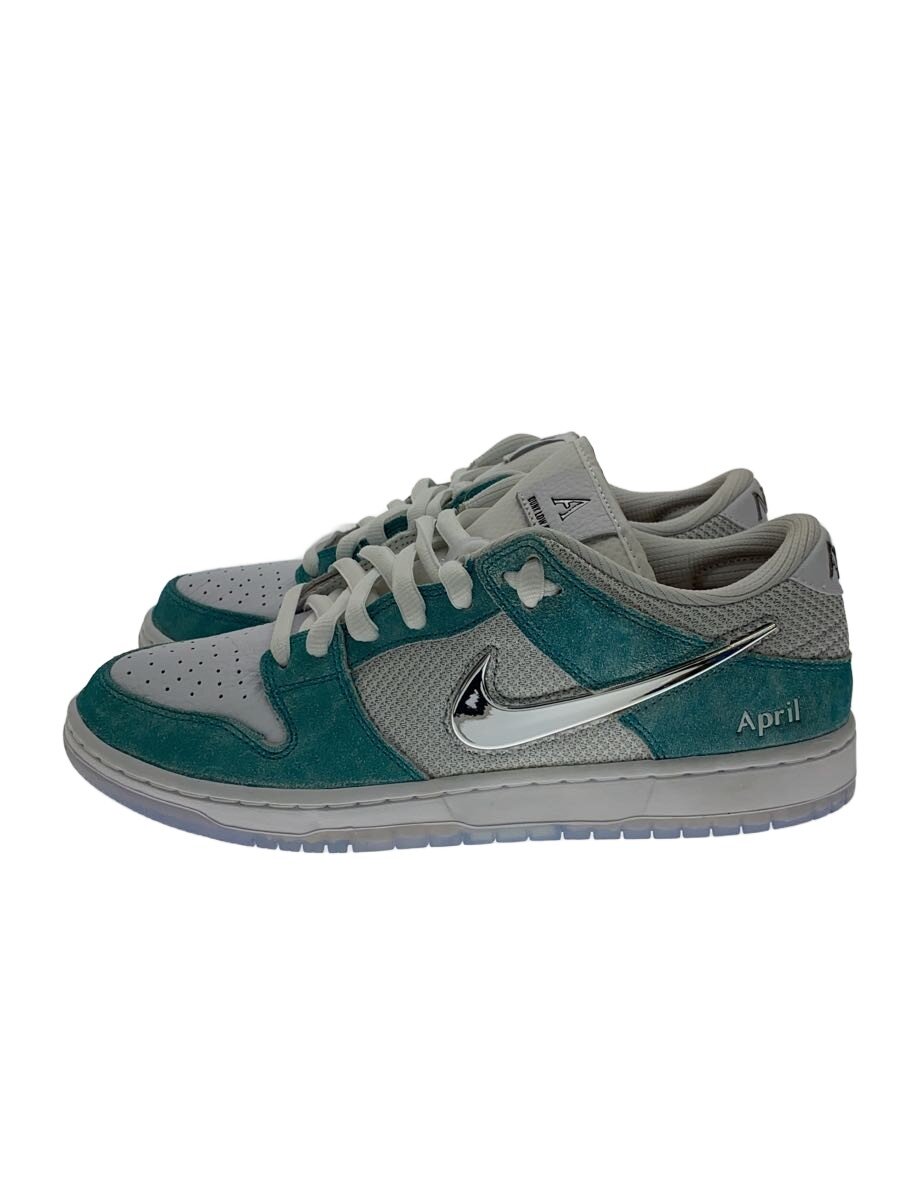 【中古】NIKE◆DUNK LOW PRO QS APR_ダンク LOW 労働者階級 QS APR/27.5珊/WHT【シューズ】